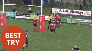 Amateur rugby player scores what has been hailed the best try ever