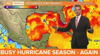 Not Again!  Hurricane season expected to be very busy again