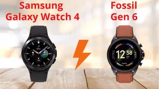 Samsung Galaxy Watch 4 vs Fossil Gen 6 | Full Review & Specs | 😍🤔