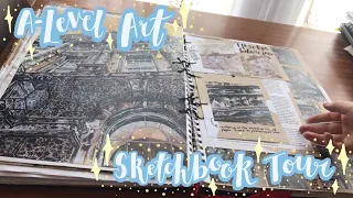 A level Art (GRADE A) Sketchbook Tour - Built Environment