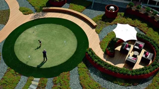 Corporate Office Landscape Design Ideas - VizX Design Studios - (855) 781-0725