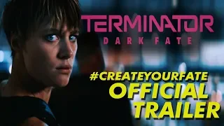 TERMINATOR DARK FATE : OFFICIAL TRAILER  #CREATEYOURFATE CHALLENGE / Adobe Trailer Remix Challenge