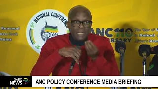 ANC Policy Conference | Thabang Makwetla on discussion paper on Balance of Forces