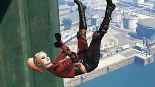 GTA 5 Harley Quinn Ragdolls Jumps_Fails vol.7 [Euphoria physics _ Funny Moments]