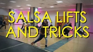 Salsa Lifts and Tricks