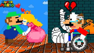 Challenge Mario: Please Come Back Home, Peach | Game Animation