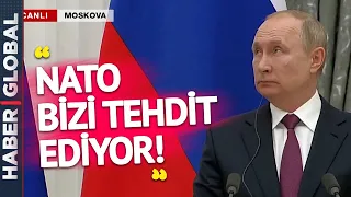 Putin, Almanya Başbakanı'nın Yüzüne Canlı Yayında Bunları Söyledi!