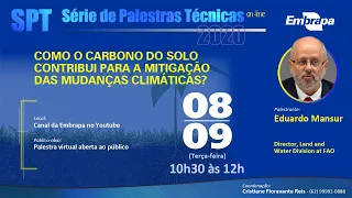 Como o carbono do solo contribui para a mitigação das mudanças climáticas?