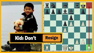 Ding Liren vs Nepomniachtchi! Kids Never Resign And Play Up To Checkmate