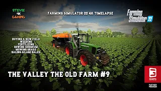 The Valley The Old Farm/#9/New Field/Weeding/Fertilizing Contracts/Sowing Sorghum/FS22 4K Timelapse