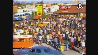 KPRI radio station ticket giveaway pandemonium in 1976