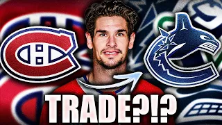 CANUCKS ARE A POTENTIAL SUITOR FOR THIS HABS TRADE? Montreal Canadiens Rumours (Sean Monahan)