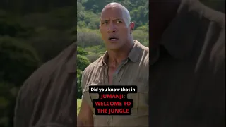 Did YOU Know That In - JUMANJI: WELCOME TO THE JUNGLE