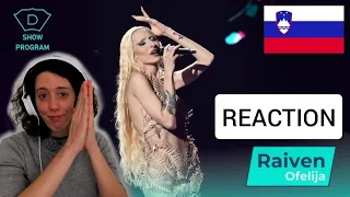 Eurovision SLOVENIA REACTION Raiven "Veronika" live at Dora 2024