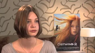 Hanna Binke Interview OSTWIND 2 + neue Haare + Pferde + Haustiere OSTWIND 3