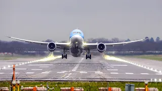 London Gatwick Airport | MORNING RUSH HOUR | Plane spotting