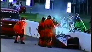 IRL Texas 2003 Huge crash Scheckter