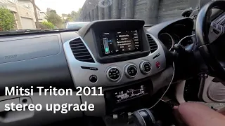 Mitsubishi Triton stereo upgrade | Mitsubishi triton 2011 stereo replacement | Mitsubishi Triton |