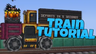 Minecraft Create Mod - Train Tutorial