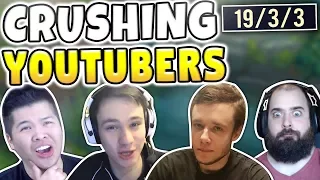 EMBARRASSING FAMOUS LEAGUE YOUTUBERS! FT. REDMERCY, PANTS, SRO, GBAY99, GAMING CURIOS