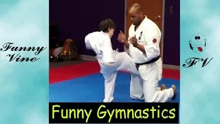 Gymnastics is not easy! 😂 Funny fail compilation * try not to laugh challenge *