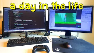 A Day in the Life of an Indie Game Developer & Student - Monday