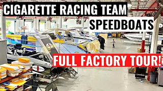 How It’s Made: Multi-Million Dollar Speed Boats - Factory Tour of Miami Boat Builder Cigarette