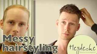 Messy Hairstyle for Men without Hair? Strubbel Frisur für Männer ohne Haare