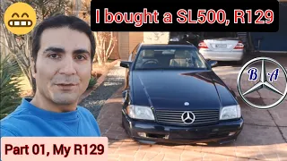 SL500 R129 Auction Sight Unseen Purchase...