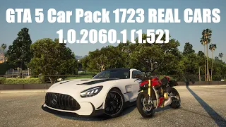 GTA 5 Car Pack 1723 REAL CARS + 11 Traffics