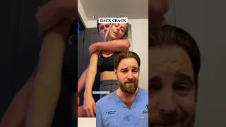 Chiropractor Reacts to Back Crack