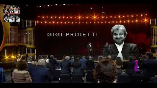 Enrico Brignano rende omaggio a Gigi Proietti (David di Donatello 2021)