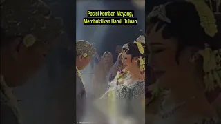 Perhatikan Posisi Kembar Mayang dalam Pernikahan Denny Caknan dan Bella Bonita ini