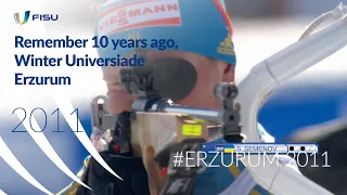 Biathlon Pursuit Men 12.5km - Winter Universiade Erzurum 2011.￼❄️