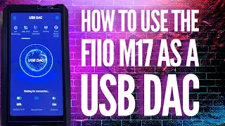 How To Use The FiiO M17 As A USB DAC With An IPad Mini 6!!!📱
