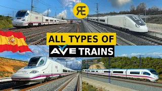 Evolution of Spanish AVE Trains: Explained