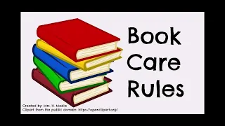 Book Care Rules