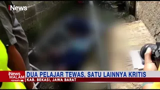 Dua Pelajar di Bekasi Tewas Tersengat Arus Listrik#iNewsMalam 27/01