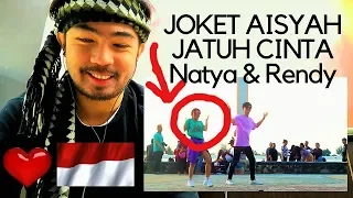 [SAUDI EXPATS REACT] AISYAH JATUH CINTA - DANCE IN PUBLIC | Choreo by Natya Shina | Natya & Rendy