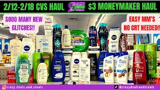 🔥2/12 CVS HAUL =$3 MONEYMAKER HAUL {SO MANY GLITCHES!}🔥NEW GLITCH DEALS🔥{2/12 CVS Deals}