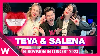 🇦🇹 Teya & Salena "Who The Hell Is Edgar? | Eurovision In Concert 2023 INTERVIEW