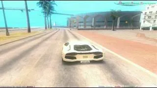 GTA SA: Lamborghini Aventador mod