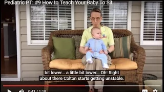 #10 How to Teach Your Baby To Sit: Pediatric Physical Therapy for Babies
