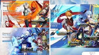 NEW UPDATE!! VERSION 4.6 BANNERS (ARLECCHINO & FURINA RERUN) & CHRONICLED WISH - Genshin Impact