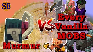 Murmur (Alex's Mobs) vs Every Vanilla Mobs  | Minecraft Mob Battle