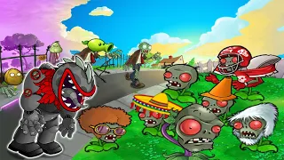 Plants Vs Zombies Zomplants Vs Zombotany Mod Gameplay