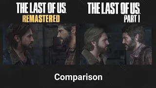 The Last of Us Part 1 vs. Remastered - Side by Side Comparison