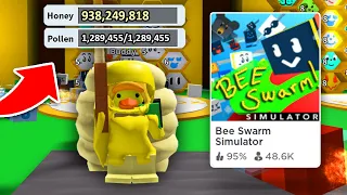 I Played Bee Swarm Simulator for the First Time and THIS Happened... (Roblox)