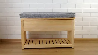 ✅ Скамейка для прихожей своими руками| DIY Entryway Bench| Bauanleitung