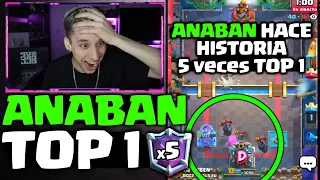 ANABAN HACE HISTORIA 5 VECES TOP #1 del MUNDO | DrekzeNN | Clash Royale